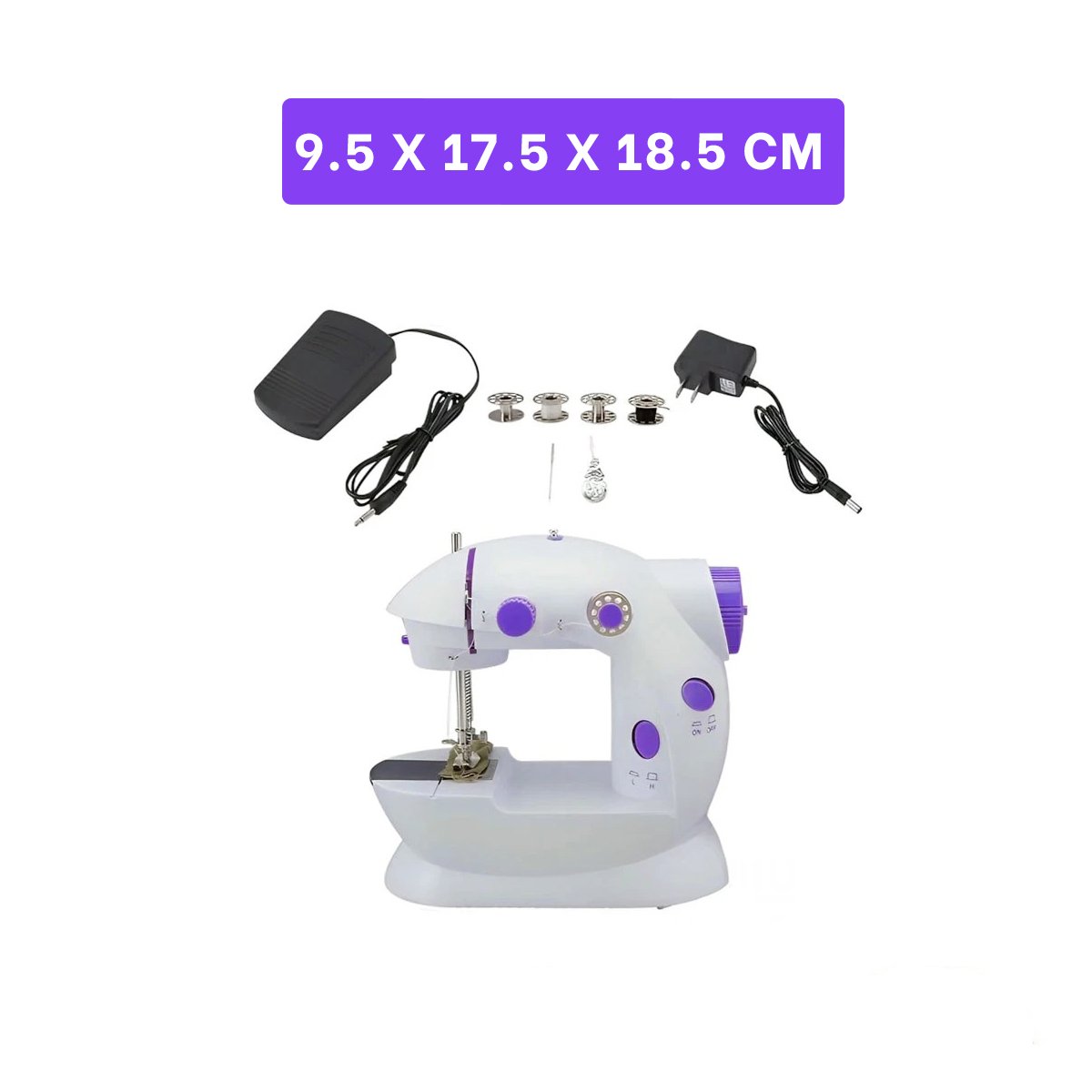 PACK4 SOLUCION DE COSER PARA PROYECTOS CASEROS Y USO CONTINUO EN EL HOGAR - 4