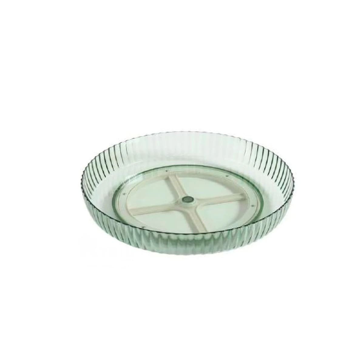 PACK12 BANDEJA PARA ESPECIAS PLASTICO 30.5X6X30.5CM USO DIARIO VERDE Y+REGALO STICKER - 2