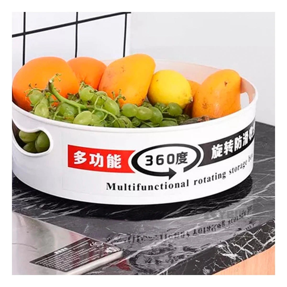 PACK4 HERRAMIENTA DE HOGAR 360 GRADOS 6.7CMX22.5CM BLANCO TALLA S BASE SEGURA Y+REGALO STICKER - 5