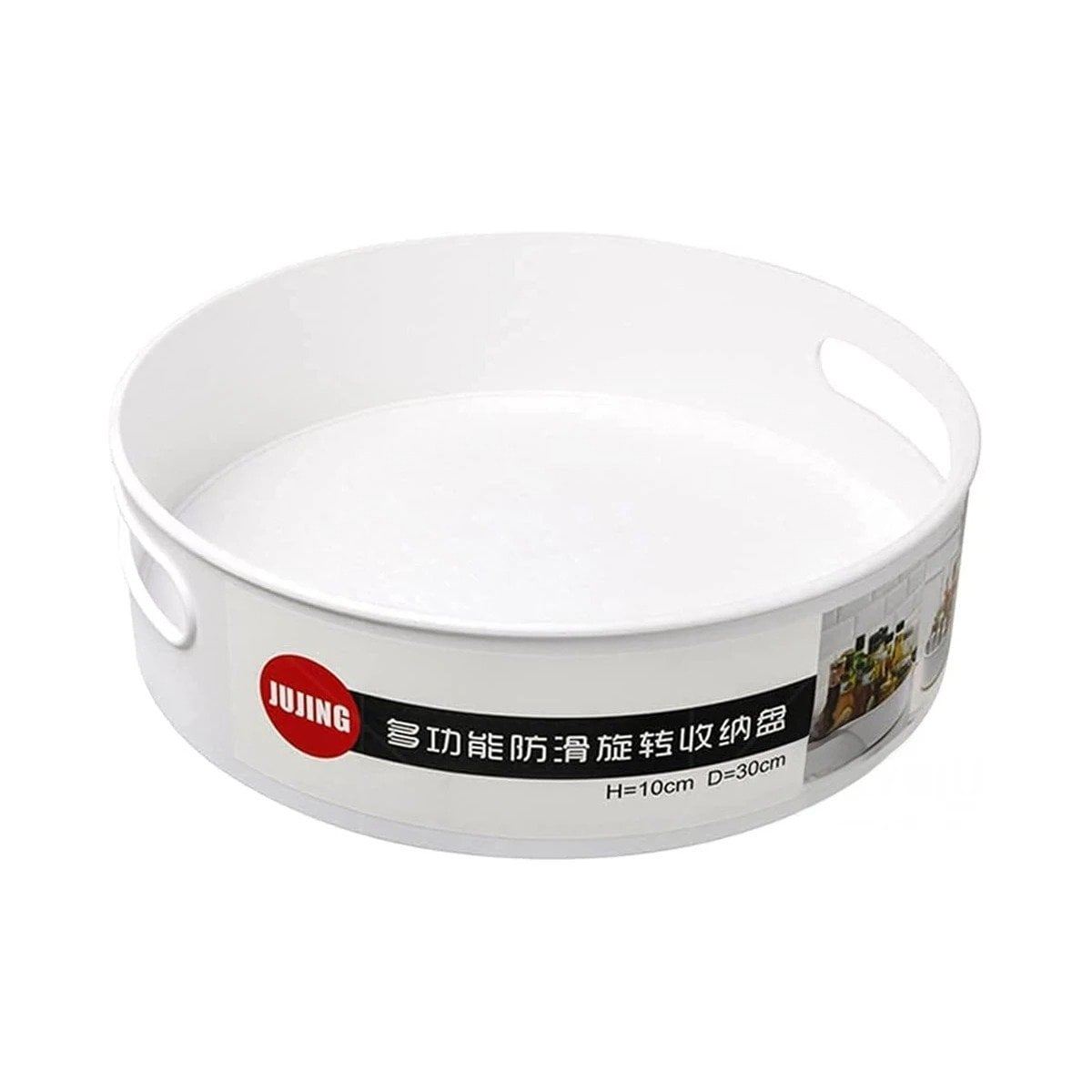PACK12 TORRE DE FRASCOS 360 GRADOS 6.7CMX22.5CM BLANCO TALLA S ESTABLE Y+REGALO STICKER - 2