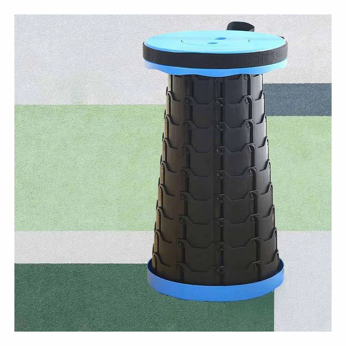PACK2 BANCO PLEGABLES CON SEGURO PARA JARDIN PATIO Y TERRAZA AZUL - 3