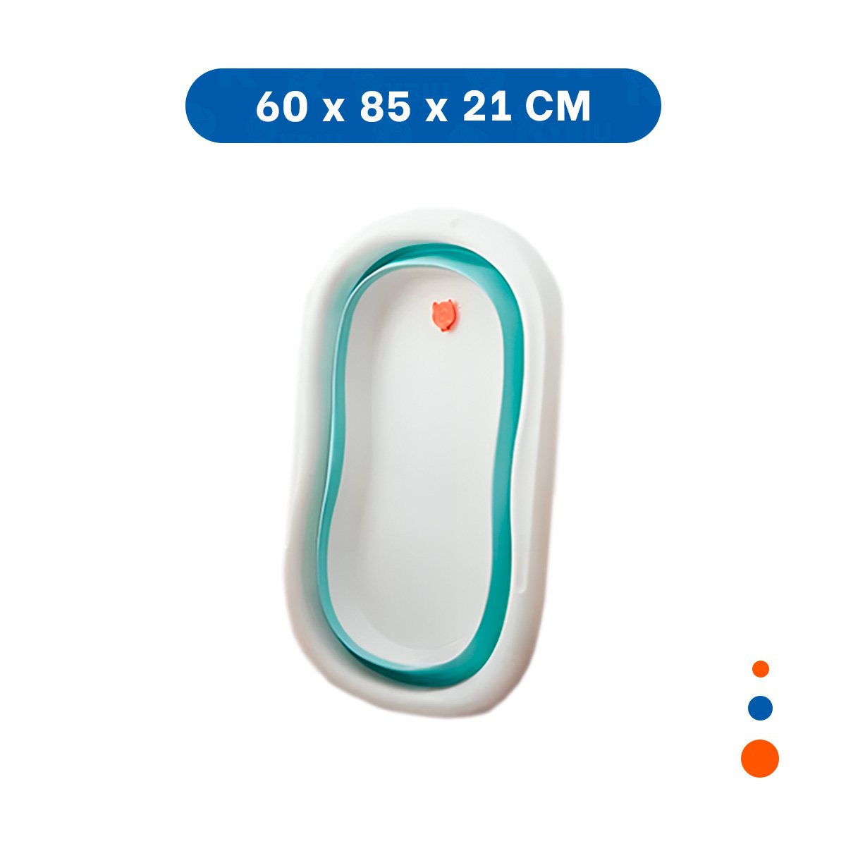 PACK2 RECIPIENTE PLEGABLE PARA BEBE PRACTICA, SEGURA Y VERSATIL VERDE - 4