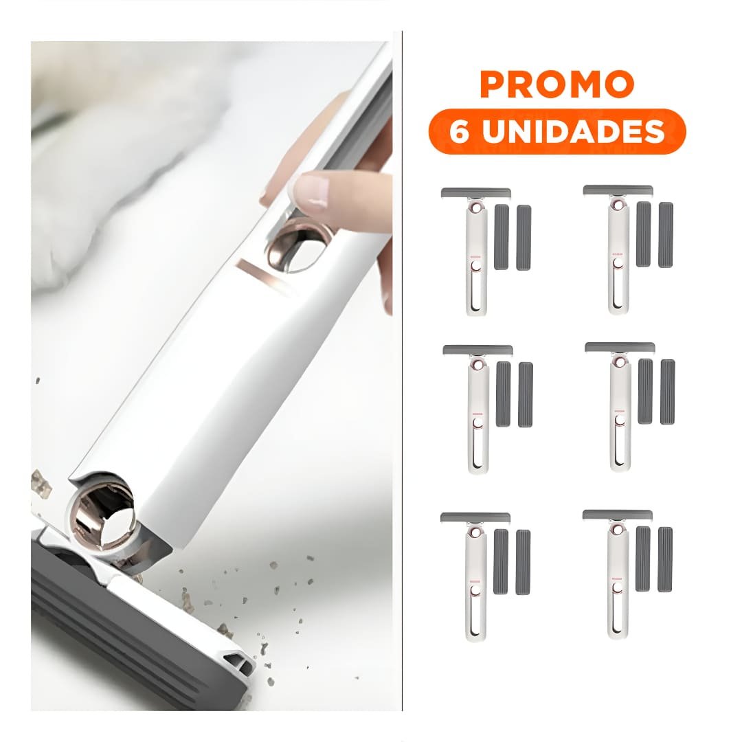 PACK6 ACCESORIO PORTATIL CON 3 CABEZALES DE ALGODON FACIL GUARDAR BLANCO - 1