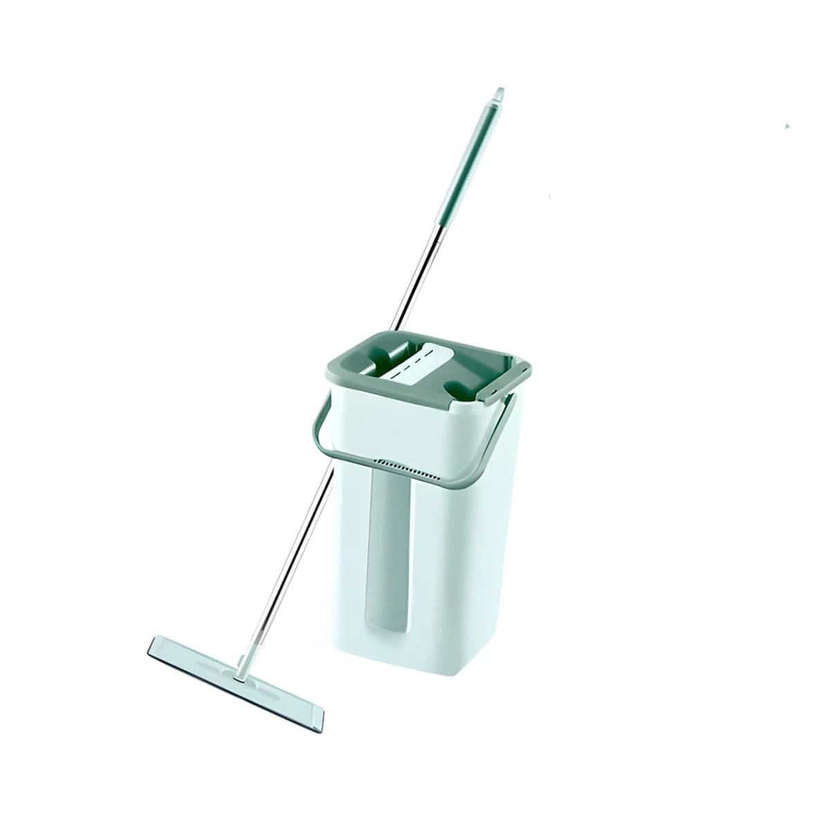 PACK6 MOPA GIRATORIA CON BALDE EFICIENTE PARA LIMPIEZA DE CASA VERDE AGUA Y+REGALO STICKER - 2