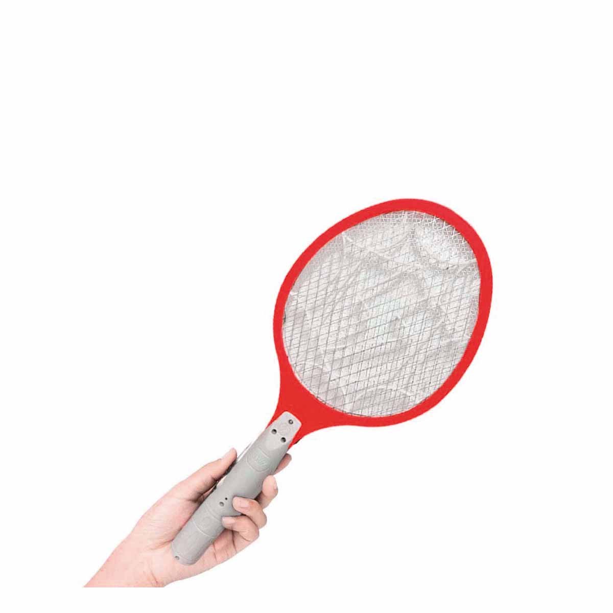 PACK6 RAQUETA MOSQUITERA COMPACTA PARA DORMITORIO OFICINA Y TERRAZA ROJO Y+REGALO STICKER - 2