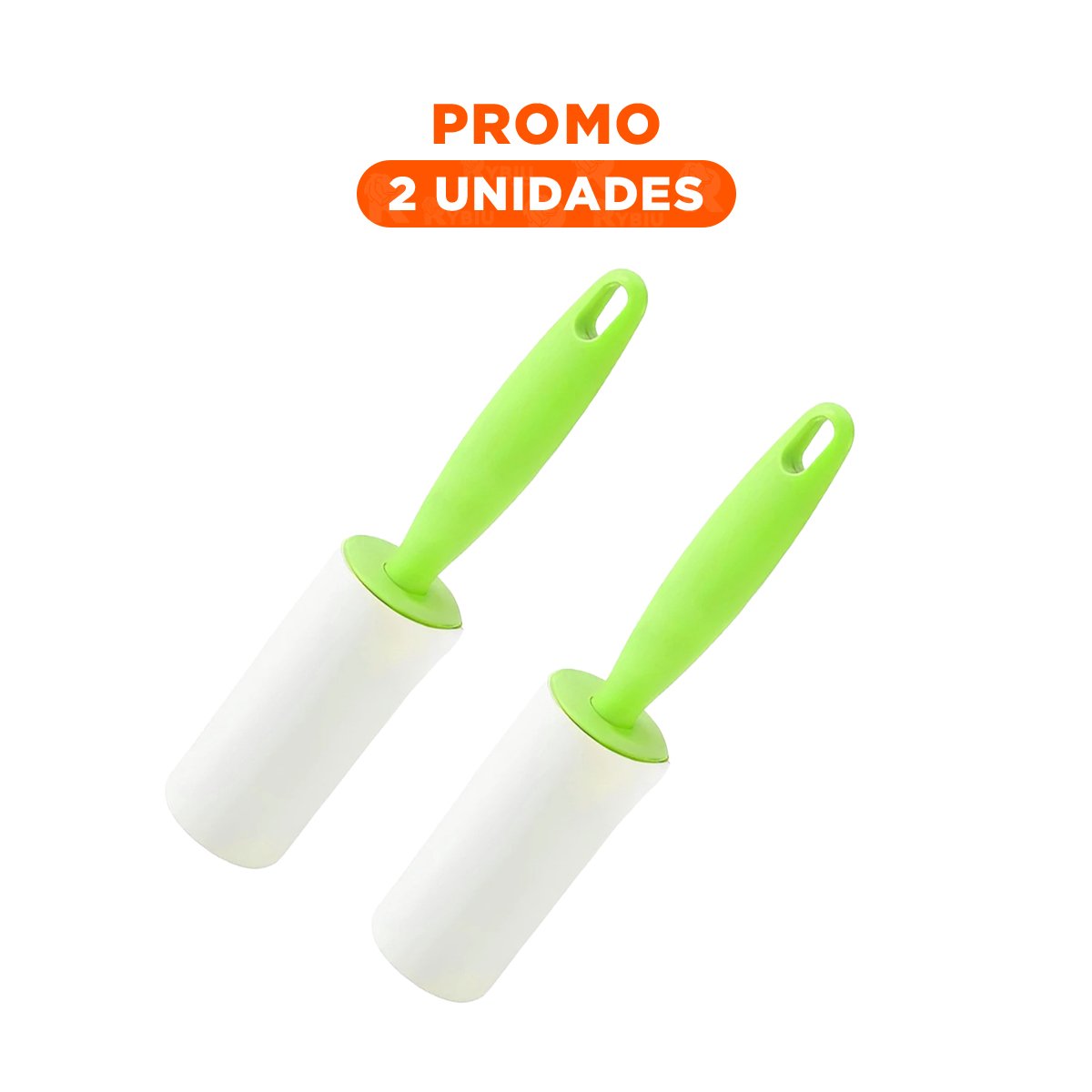 PACK2 HERRAMIENTA QUITA PELUSA EN RODILLO MANUAL PARA PRENDAS VERDE MAX NUEVO - 1