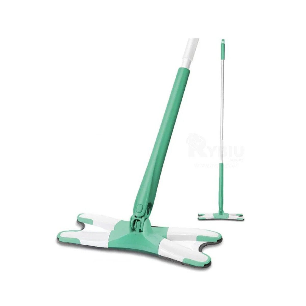 PACK2 TRAPEADOR PARA SUELOS CON FIBRA SUAVE Y ALTA ABSORCION VERDE Y+REGALO STICKER - 2