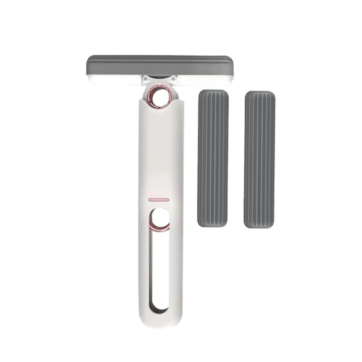 PACK2 UTENSILIO PORTATIL CON 3 CABEZALES DE ALGODON MULTIUSO BLANCO Y+REGALO STICKER - 2