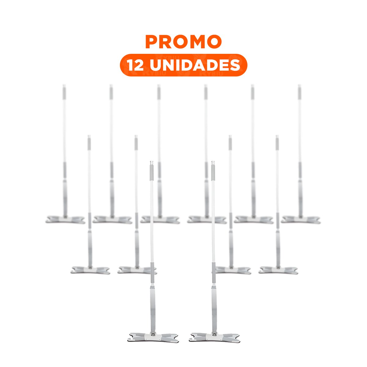 PACK12 HERRAMIENTA DE LIMPIEZA MARIPOSA MULTIUSO PARA TODA LA CASA PLOMO Y+REGALO STICKER - 1