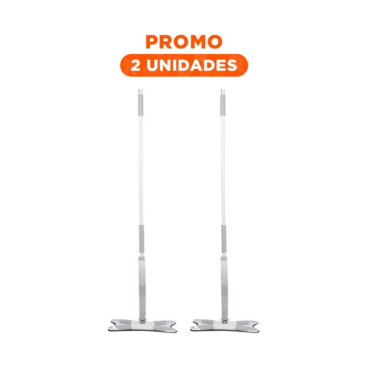 PACK2 TRAPEADOR MARIPOSA PARA LIMPIEZA RAPIDA DE PISOS PLOMO - 1