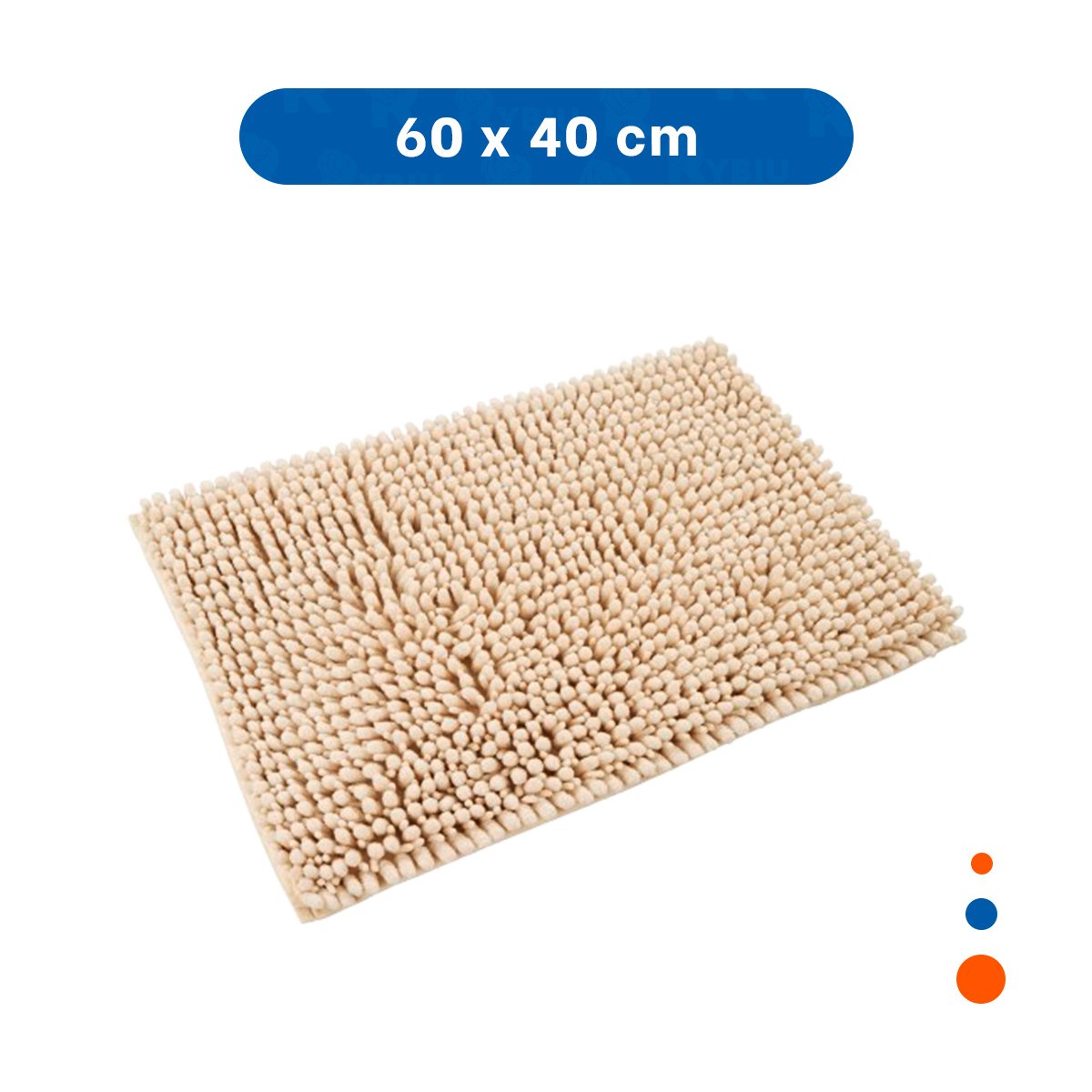 PACK2 COLCHONETA LIGERA MICROFIBRA 40X60CM CREMA FUNCIONAL Y SUAVE PARA CASA Y+REGALO STICKER - 4