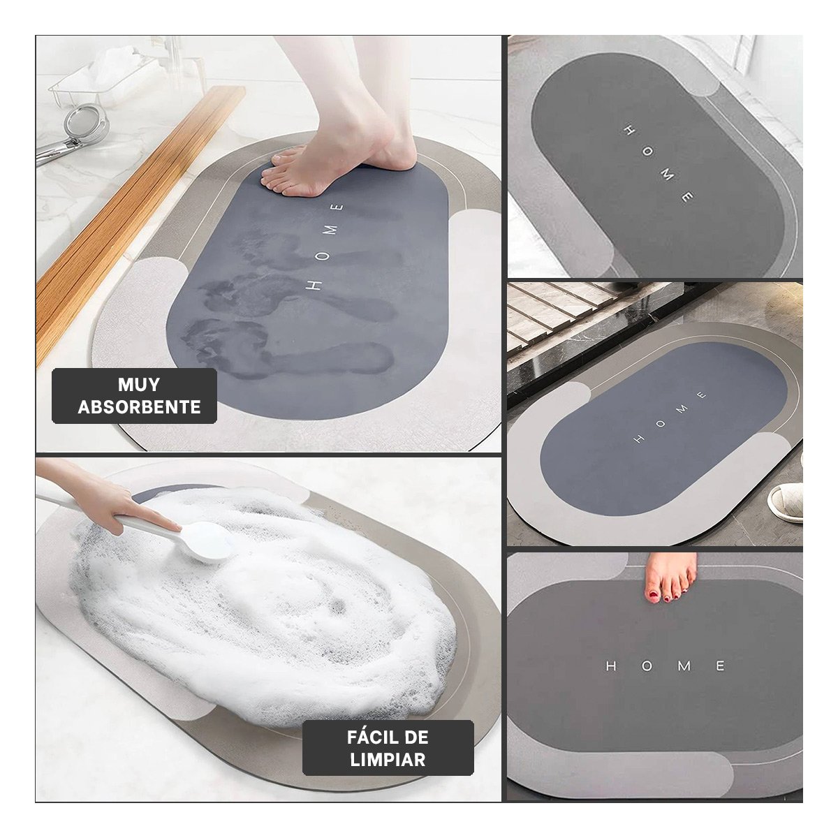 PACK12 COBIJA COMODA HOME PLOMO MATERIAL RESISTENTE Y FACIL DE LIMPIAR EN CASA Y+PAPEL REGALO - 2