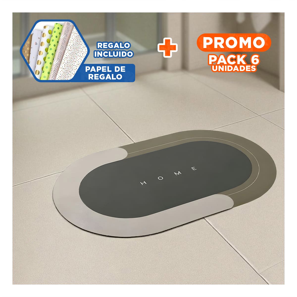 PACK6 COBIJA FUNCIONAL HOME MARRON SUAVE Y COMODA PERFECTA PARA CUALQUIER AREA Y+PAPEL REGALO - 1