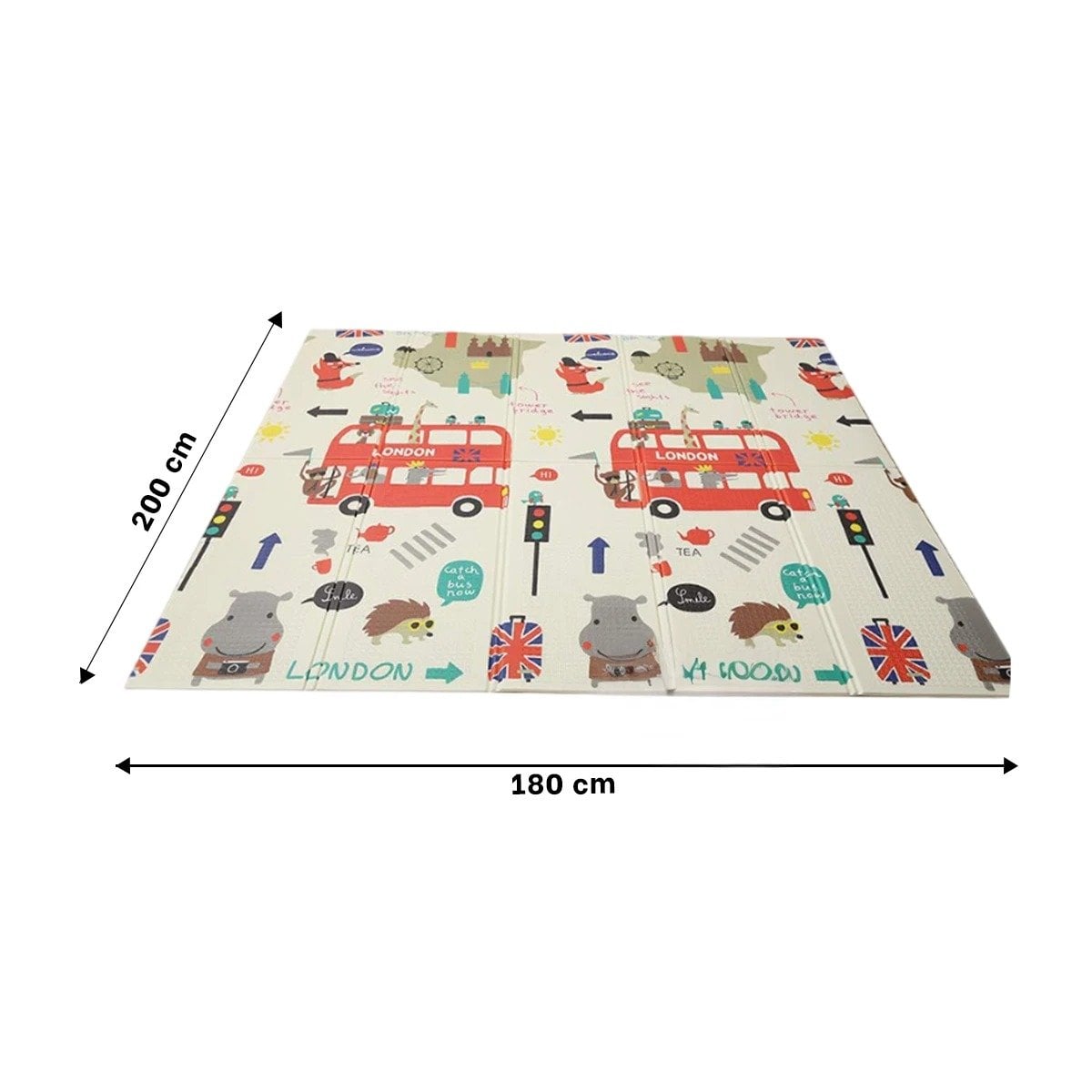 PACK2 ESTERA INFANTIL DE DECORACION HOGAR PARA CASA SALA DORMITORIO SUAVE Y+REGALO STICKER - 4