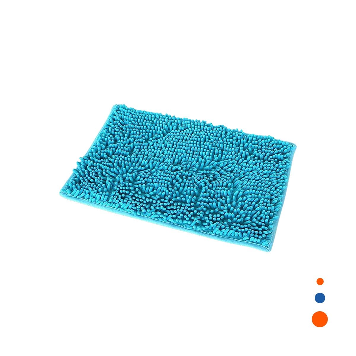 PACK12 COBIJA COMODA MICROFIBRA 40X60CM CELESTE FORMATO RECTANGULAR PERFECTO Y+REGALO STICKER - 2
