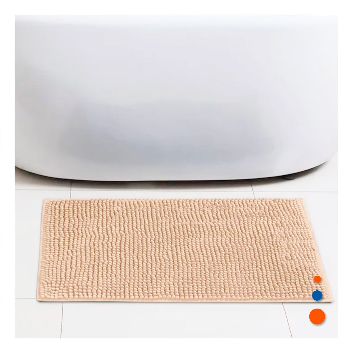 PACK6 COBIJA COMODA MICROFIBRA 40X60CM CREMA FORMATO RECTANGULAR PERFECTO - 5