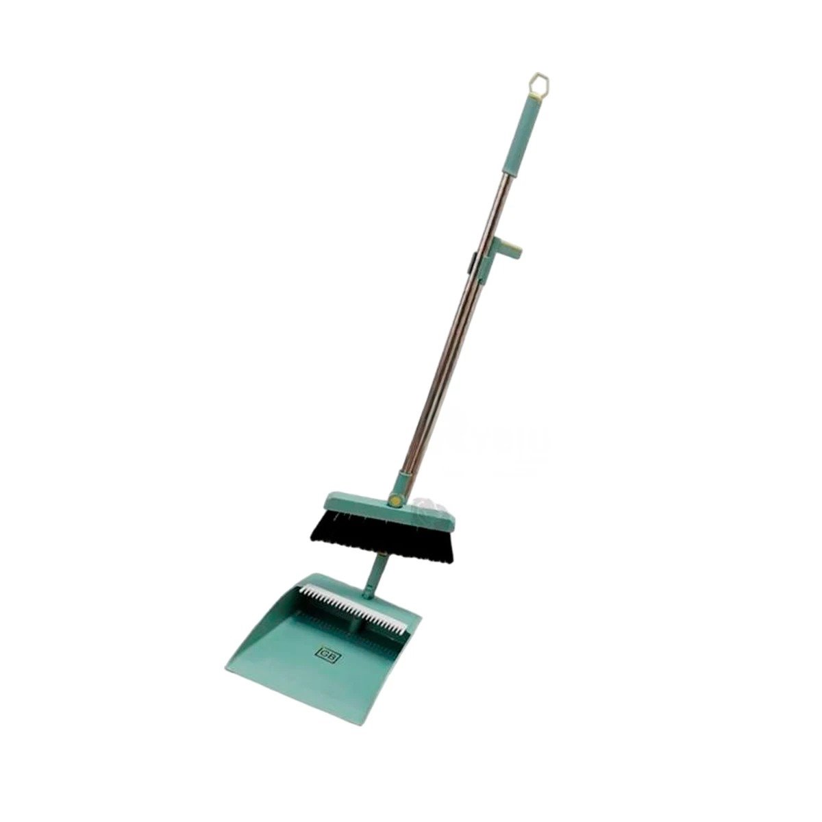 PACK12 EQUIPO DOMESTICO CON RECOGEDOR VERDE PARA LIMPIEZA DEL HOGAR Y+REGALO STICKER - 2