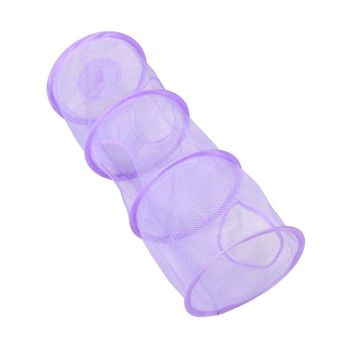MALLA ORGANIZADORA COLGANTE 3 NIVELES MORADO PRACTICA PARA ESPACIOS PEQUENOS YPAPEL REGALO - 1