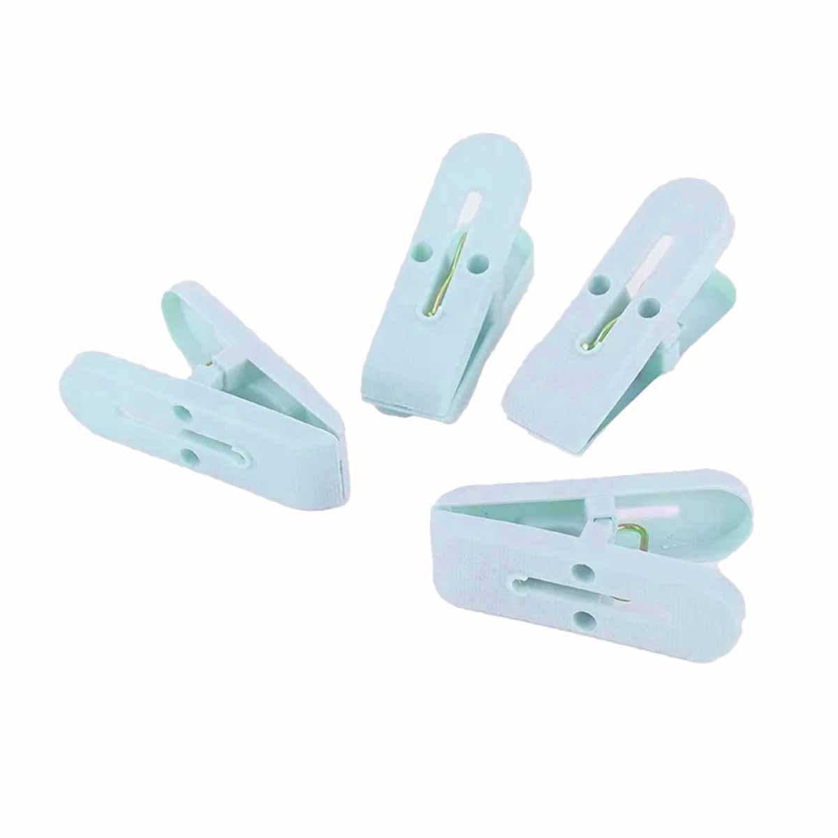 CESTO COMPACTO VERDE CLARO CIRCULAR PARA GANCHOS DE ROPA COMODO Y+PAPEL REGALO - 1