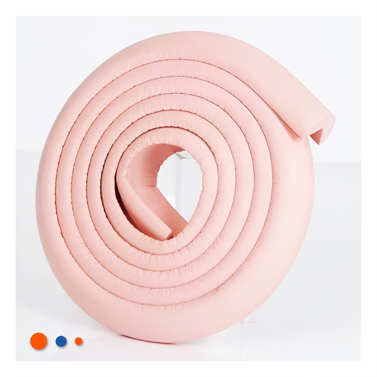 PACK4 ESQUINA ACOLCHADA DE ESPUMA SUAVE PARA BORDES FILOSOS DE MESA HOGAR ROSA Y+PAPEL REGALO - 2