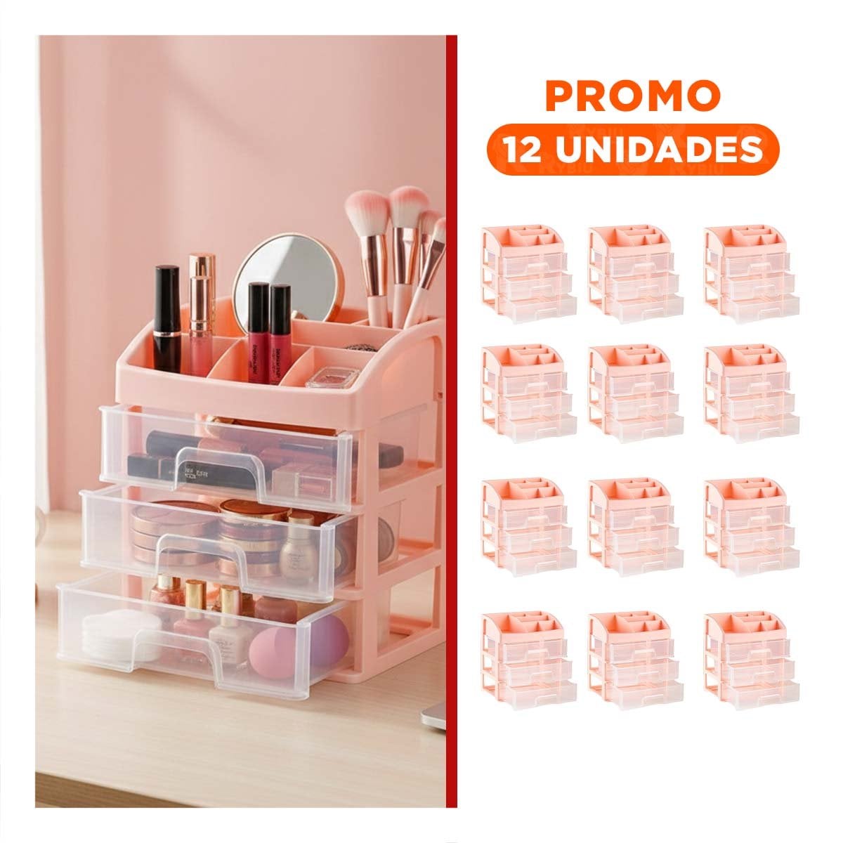 PACK12 ARCHIVADOR DE USO DIARIO CON ESTRUCTURA ORGANIZADA BLANCA Y+REGALO STICKER - 1