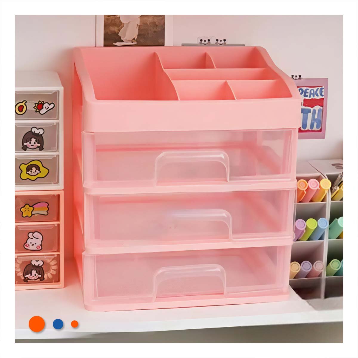 PACK12 ARCHIVADOR DE USO DIARIO CON ESTRUCTURA ORGANIZADA BLANCA Y+REGALO STICKER - 3
