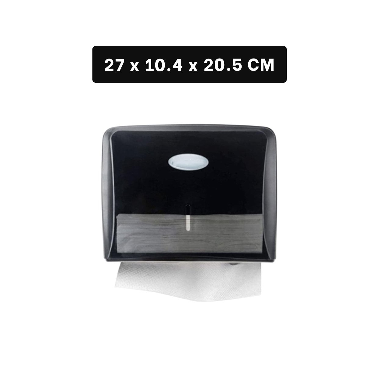 PACK4 ESTUCHE DE PAPEL TOALLA INTERFOLIADO NEGRO RESISTENTE PARA ESPACIOS YREGALO STICKER - 4