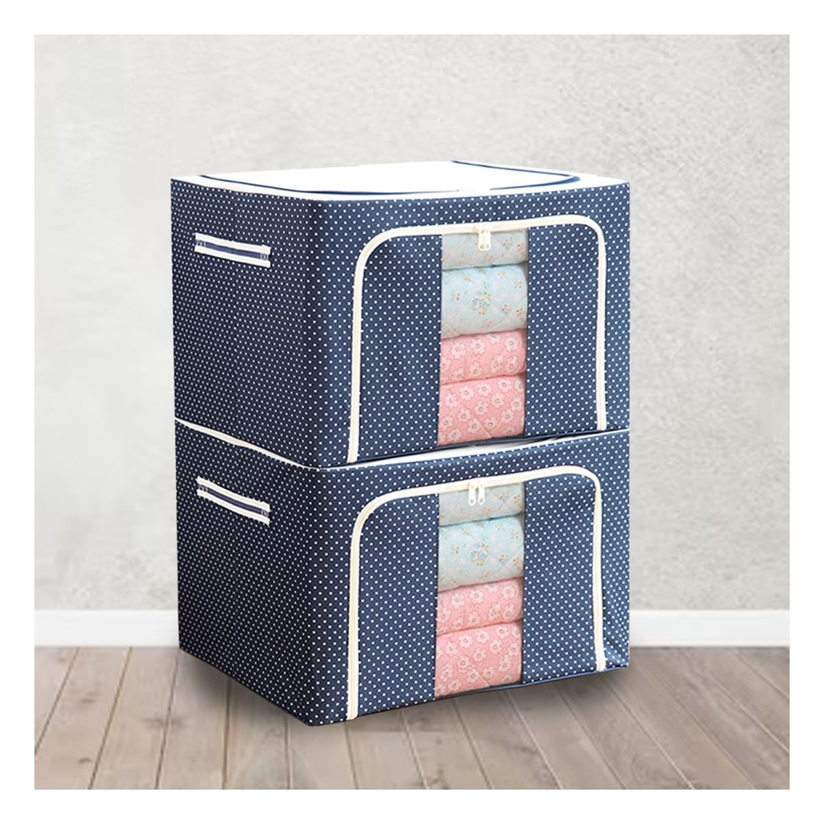 ESTRUCTURA PLEGABLE DE GUARDADO PARA MANTENER EL ORDEN EN CASA FAMILIAR Y+PAPEL REGALO - 2