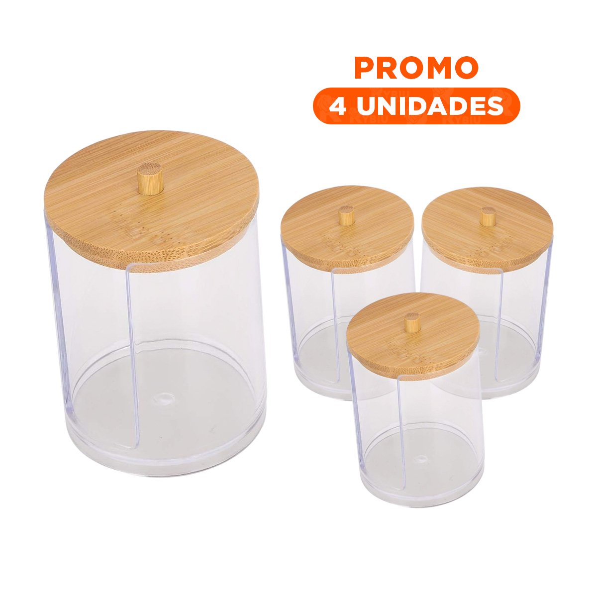 PACK4 HERRAMIENTA DE HOGAR 7X11 CM TRANSPARENTE CON BASE DE SEGURIDAD REAL Y+REGALO STICKER - 1