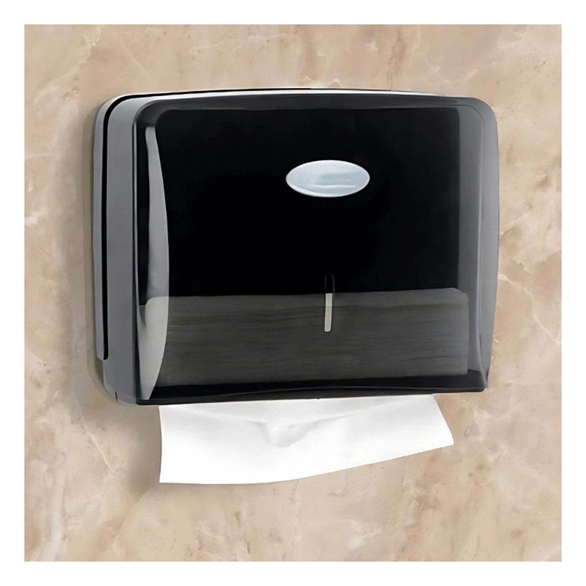 PACK2 GABINETE DE PAPEL TOALLA INTERFOLIADO NEGRO CON ESTILO ELEGANTE YPAPEL REGALO - 5
