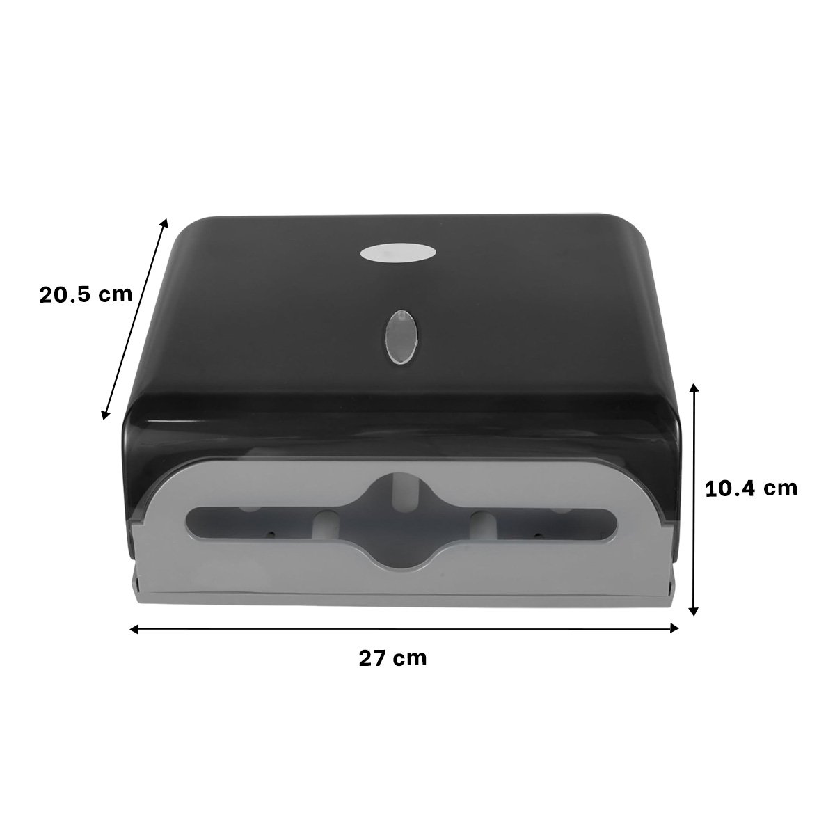 PACK4 ESTUCHE DE PAPEL TOALLA INTERFOLIADO NEGRO PRACTICO PARA USO DIARIO YPAPEL REGALO - 4