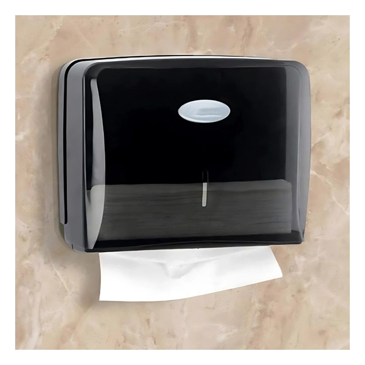 PACK4 ESTUCHE DE PAPEL TOALLA INTERFOLIADO COLOR NEGRO PARA COCINA Y HOGAR - 5