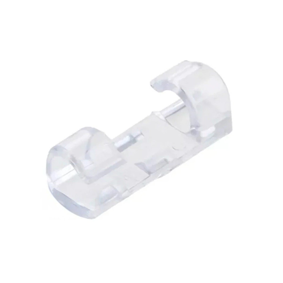 PACK6 SOPORTES PARA CABLES CON 16 PIEZAS ORGANIZADORAS DE ACABADO TRANSPARENTE YREGALO STICKER - 2