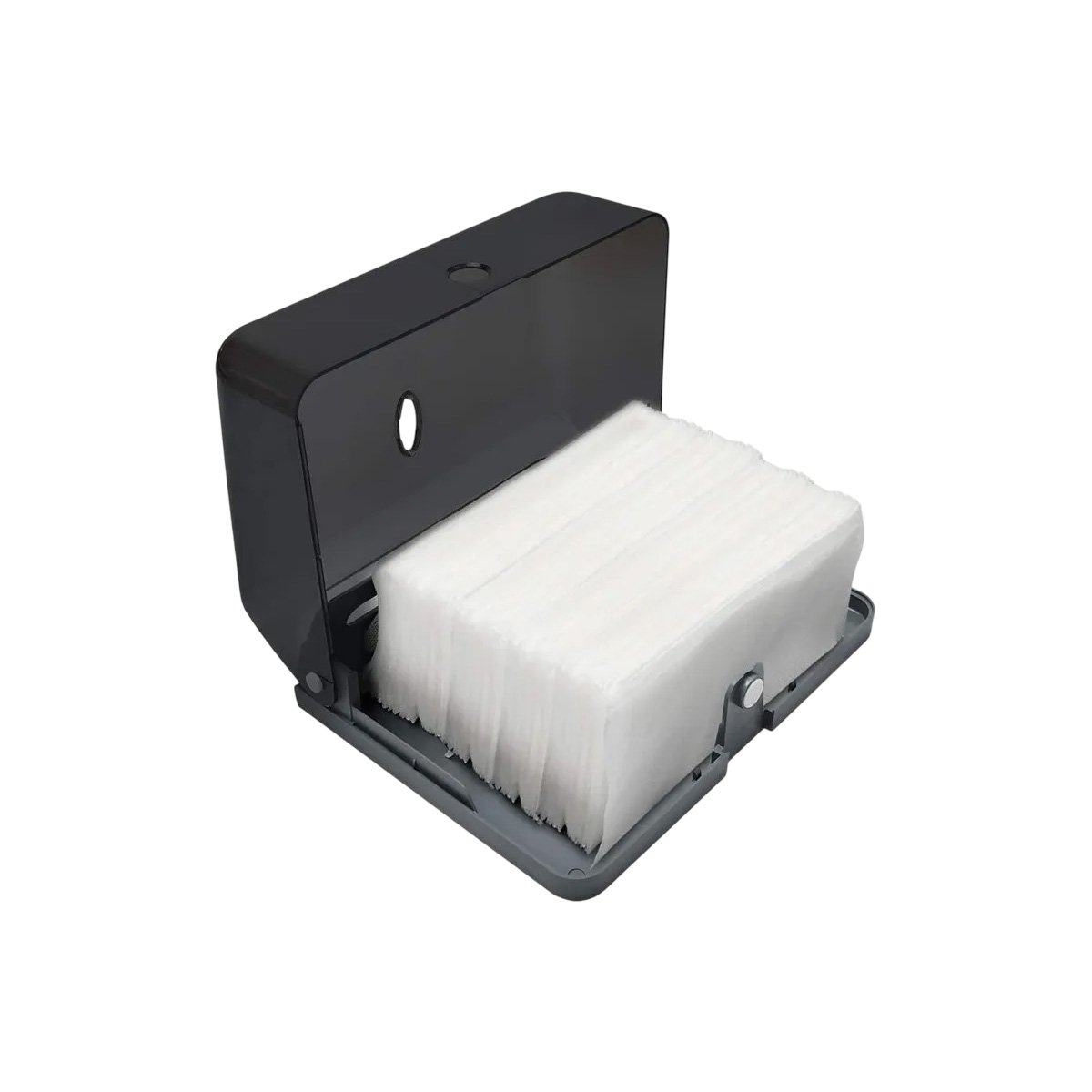 PORTA PAPEL TOALLA INTERFOLIADO NEGRO DURADERO PARA USO DIARIO EN COCINA YLIGAS REGALO - 3