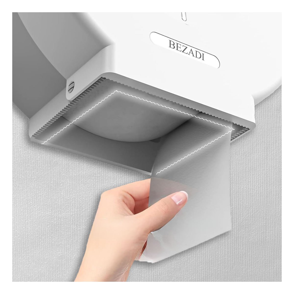 PACK2 MODULO FUNCIONAL PARA PAPEL HIGIENICO JUMBO EN AMBIENTES COMERCIALES Y+REGALO STICKER - 3