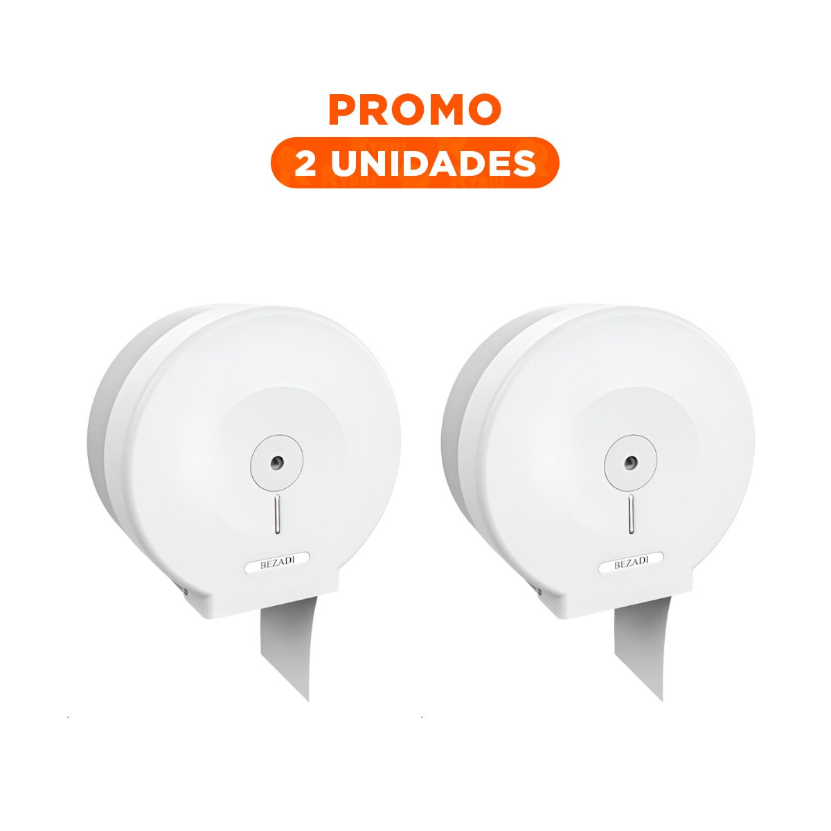 PACK2 PRODUCTO SANITARIO PARA PAPEL HIGIENICO JUMBO DE USO DIARIO - 1