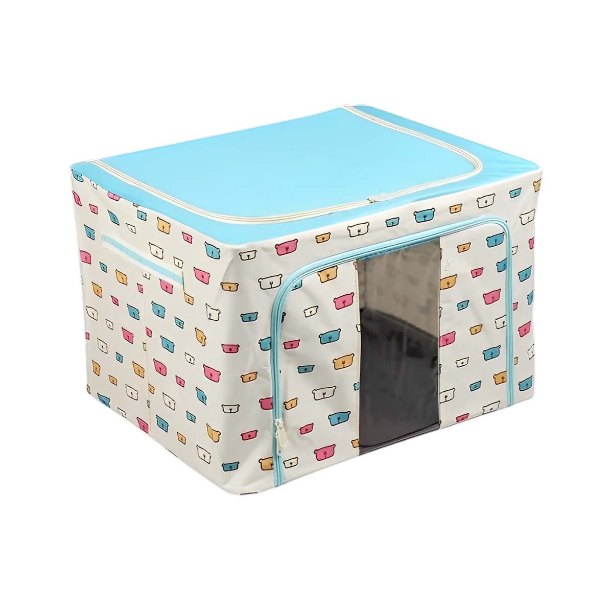 PACK2 COFRE FUNCIONAL PARA GUARDADO PRACTICO EN HOGAR Y DORMITORIO YREGALO STICKER - 2
