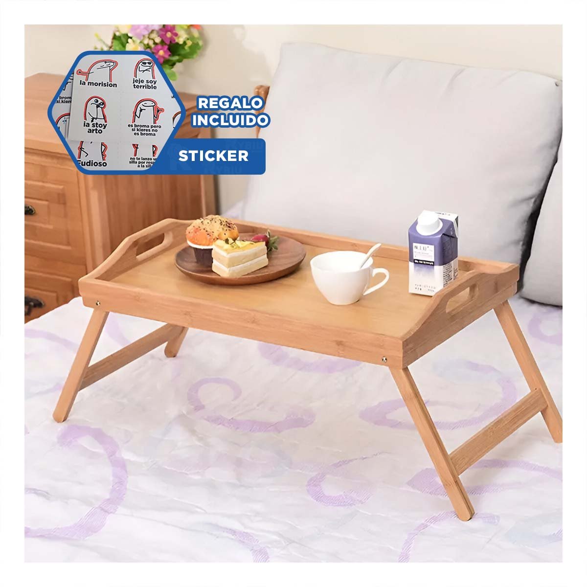 MODULO PRACTICO PLEGABLE PARA CASA EN TONO MOSTAZA Y DISENO FUNCIONAL YREGALO STICKER - 1