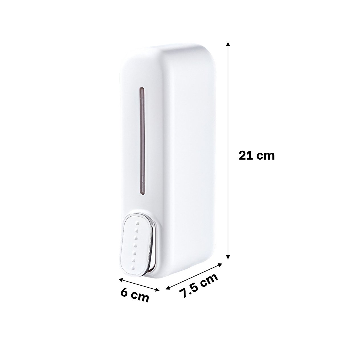 PACK2 APLICADOR DE JABON MANUAL 300ML PLASTICO RESISTENTE BLANCO HOGAR Y+PAPEL REGALO - 4