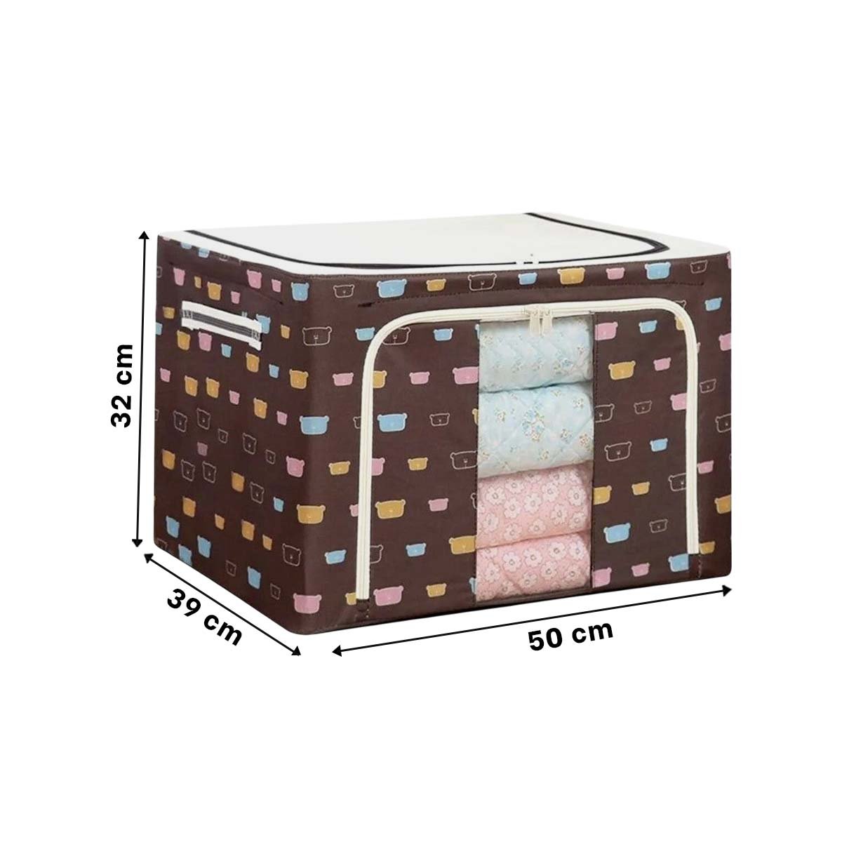PACK6 MODULO DECORATIVO PLEGABLE PARA DORMITORIO CON ESTAMPA OSOS Y ORDEN Y+REGALO STICKER - 4