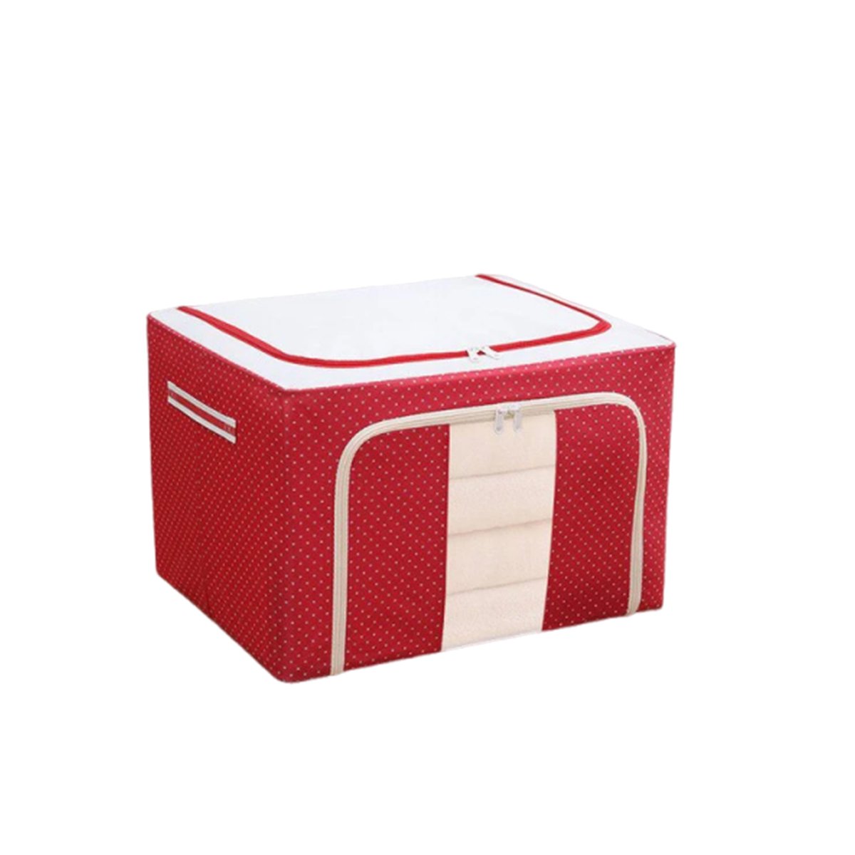 PACK12 BAUL PLEGABLE DE ORDEN PARA CASA CON USO DIARIO Y ESPACIOS CLAROS Y+REGALO STICKER - 2