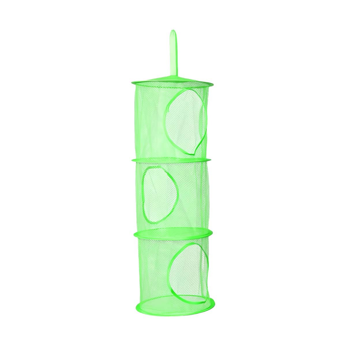 PACK2 SISTEMA COLGANTE TIPO RED 3 NIVELES VERDE MODERNO PARA ORGANIZAR Y+REGALO STICKER - 2