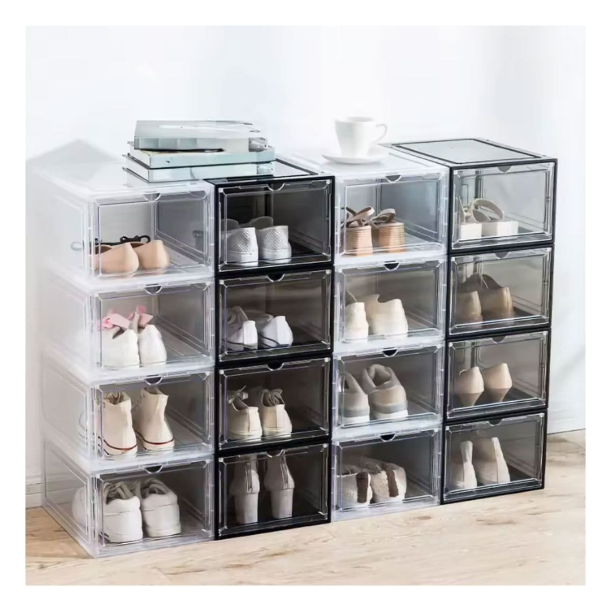 SISTEMA APILABLE PARA ZAPATOS CON IMAN Y APERTURA FRONTAL PARA USO DIARIO Y+PAPEL REGALO - 3