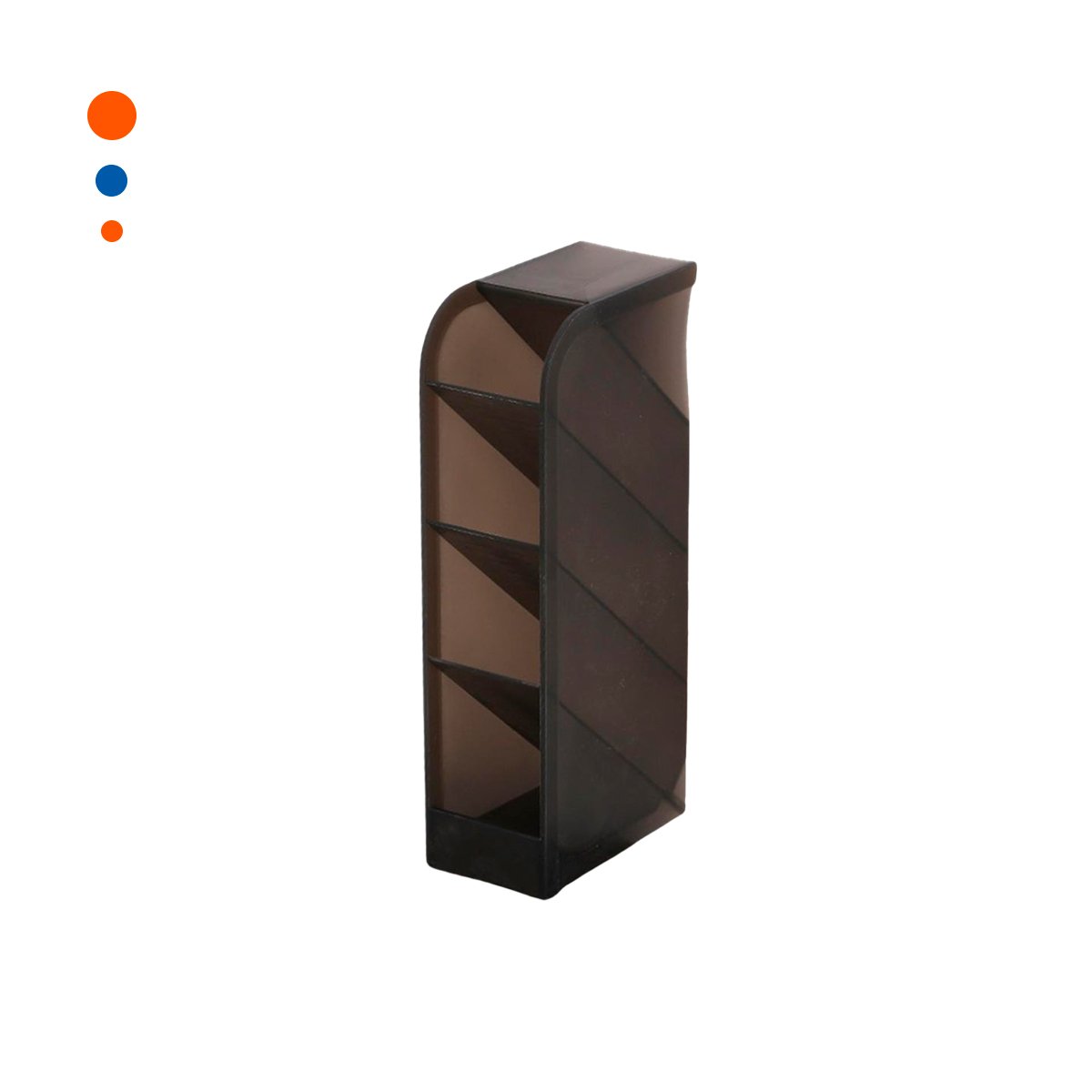 SOPORTE PARA ORDEN VISUAL EN AREA DE TRABAJO NEGRO DE DIMENSIÓN 20,5X5X9CM Y+PAPEL REGALO - 1