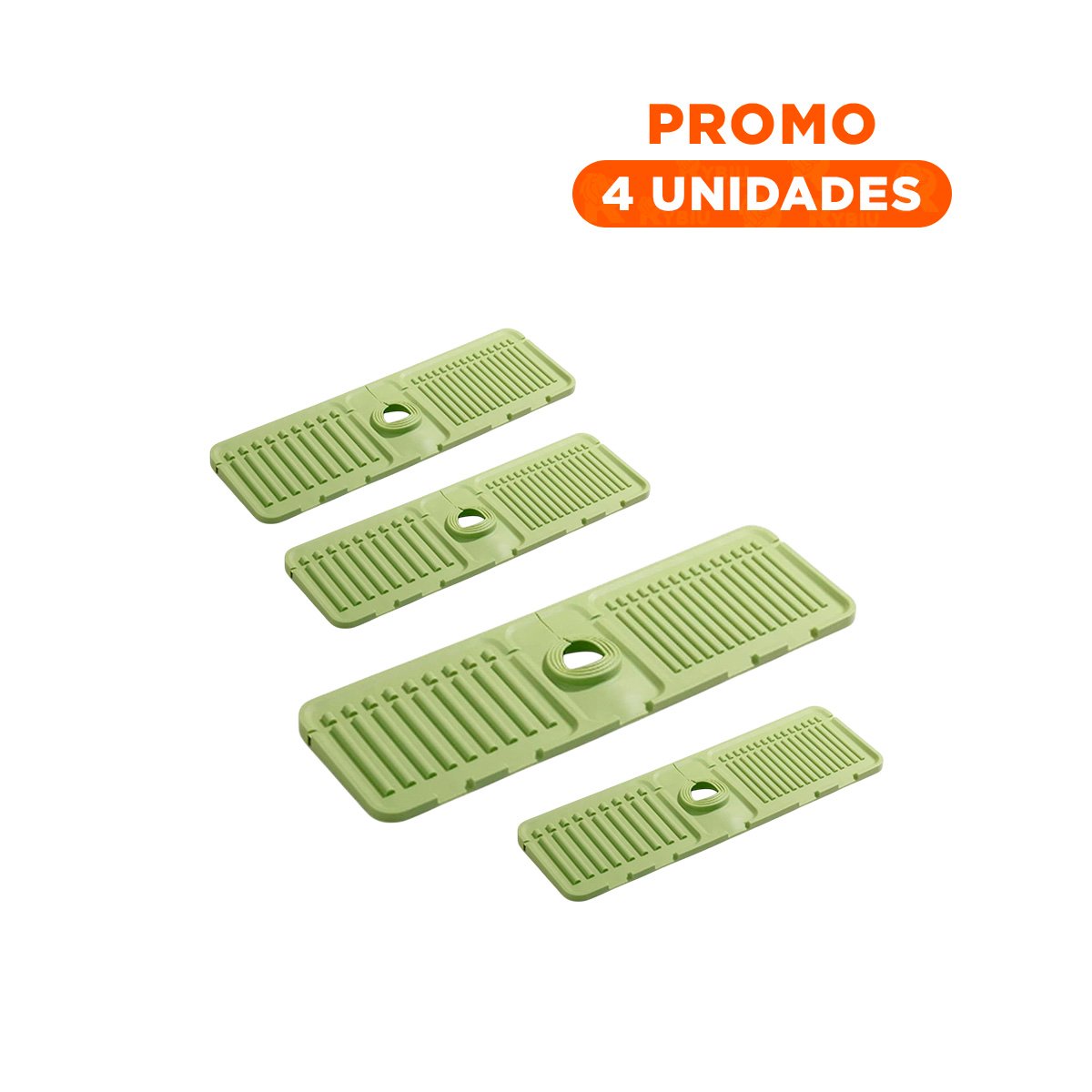 PACK4 SISTEMA DE DRENAJE PARA LAVADERO DE SILICONA DE USO DOMESTICO Y+REGALO STICKER - 1