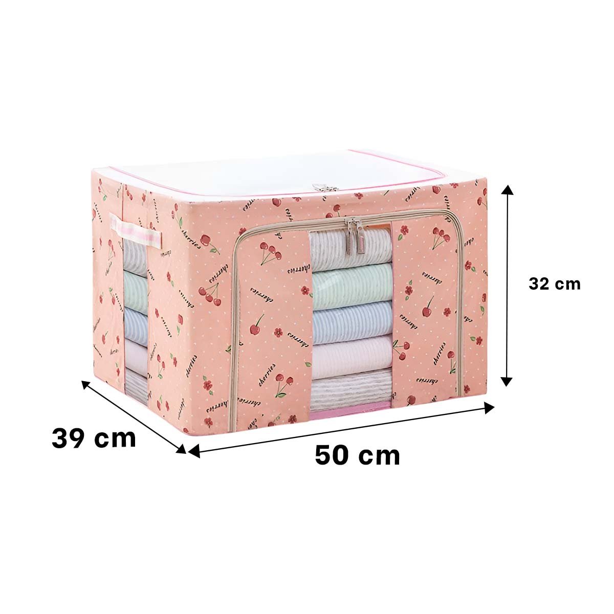 PACK12 COFRE PLEGABLE PARA CASA CON ORGANIZACION SENCILLA Y ENFOQUE DECORATIVO Y+REGALO STICKER - 4