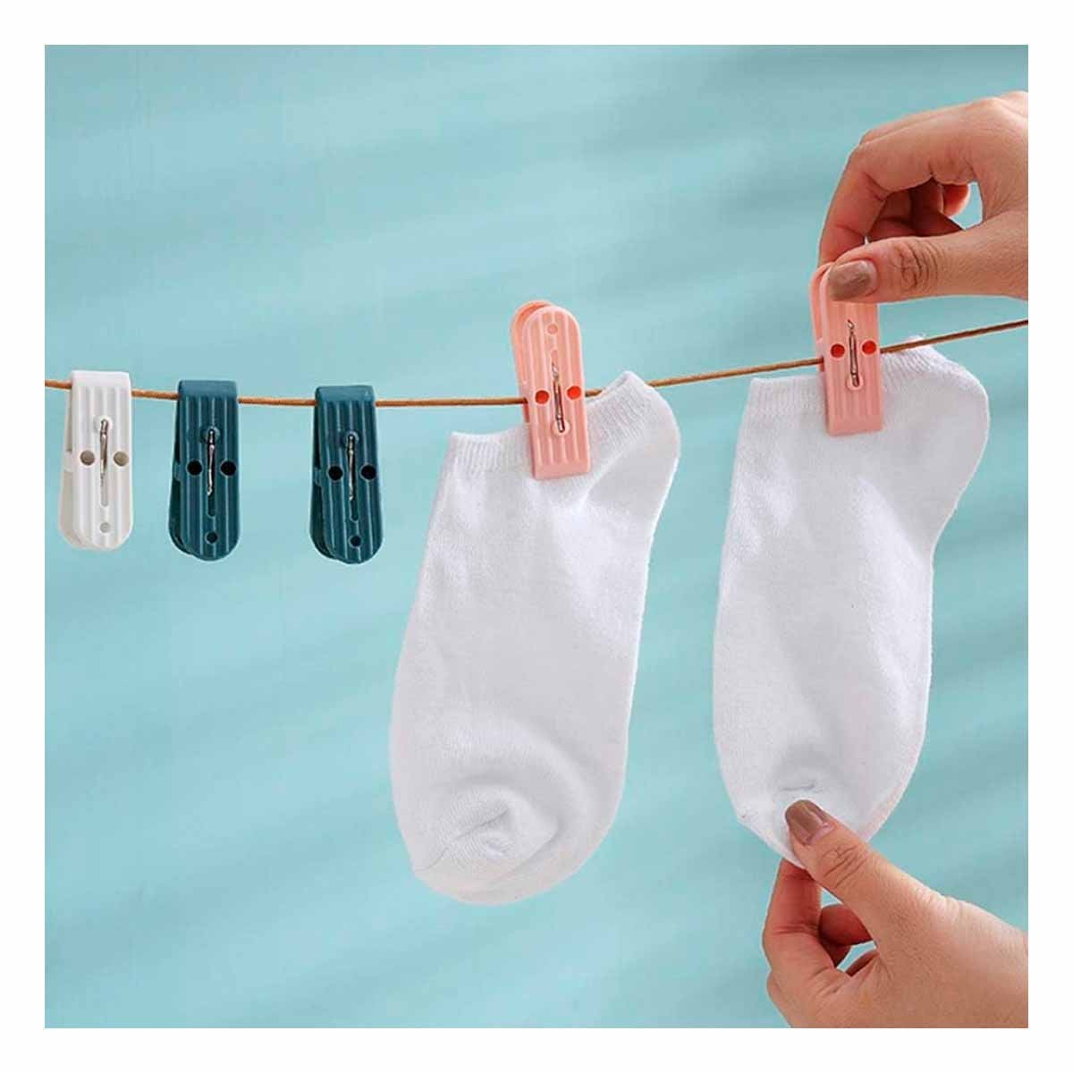 CONTENEDOR PRACTICO ROSADO CLARO REDONDO PARA GANCHOS DE ROPA Y+POST IT - 2