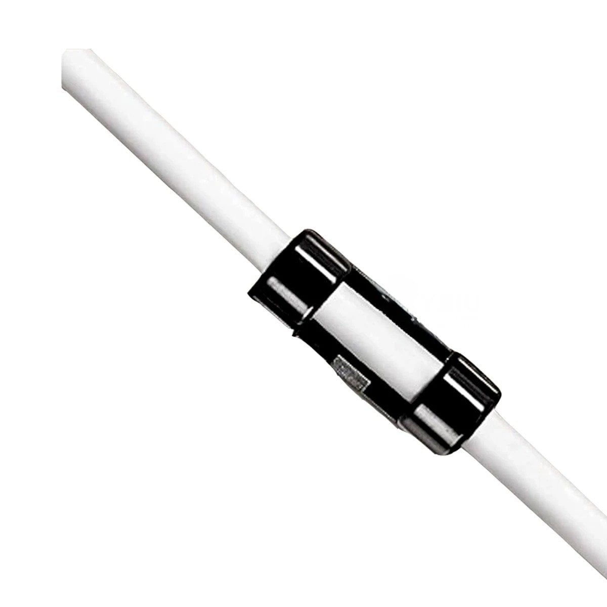 PACK12 FIJADORES PARA GESTION DE CABLES CON SET COLOR NEGRO DE 16 PIEZAS Y+REGALO STICKER - 2