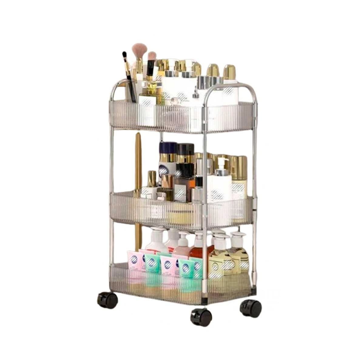 BANDEJA ORGANIZADOR DE ACRILICO PARA UTENSILIOS Y MATERIALES YPAPEL REGALO - 1