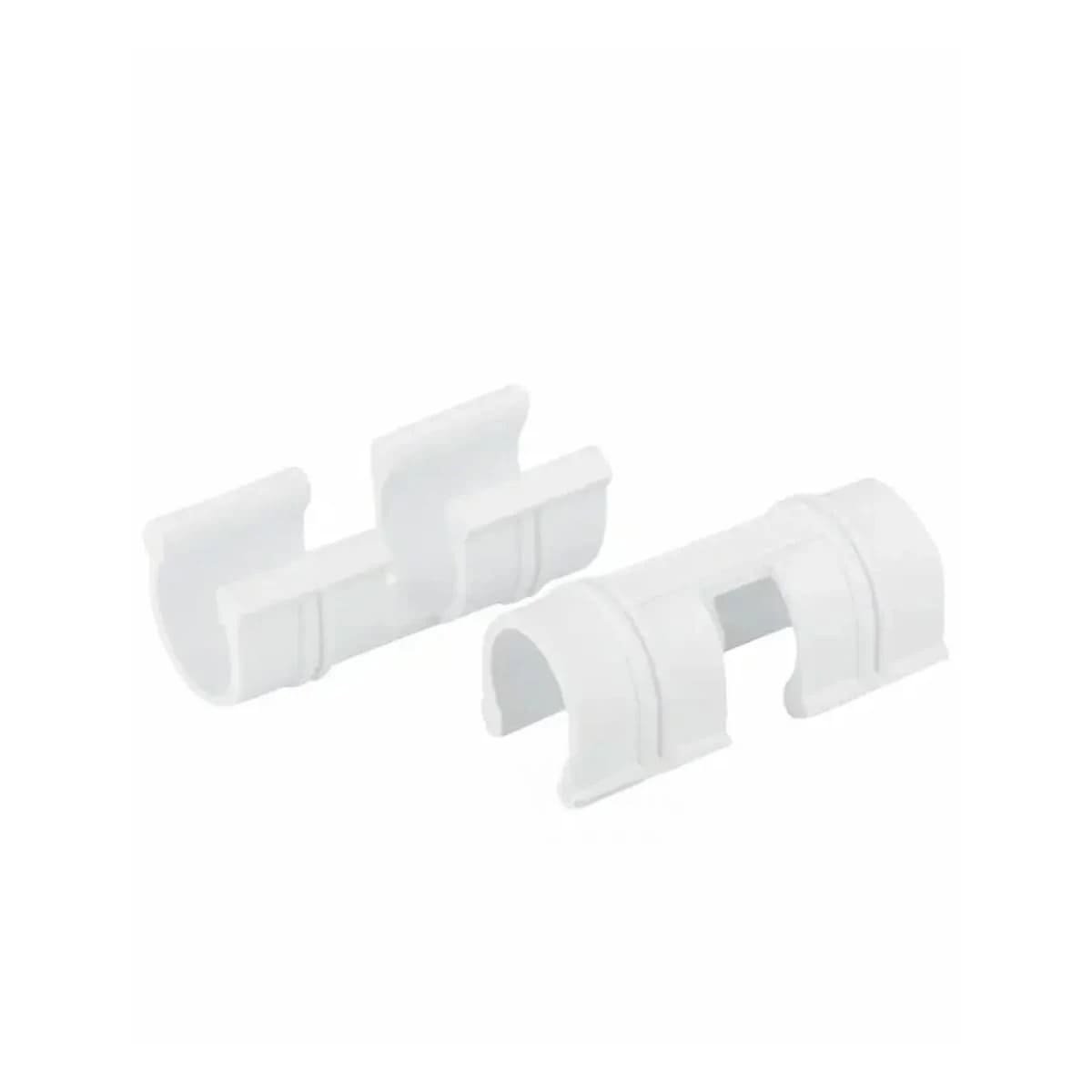 PACK12 FIJADORES PARA GESTION DE CABLES CON SET COLOR BLANCO DE 16 PIEZAS Y+REGALO STICKER - 2